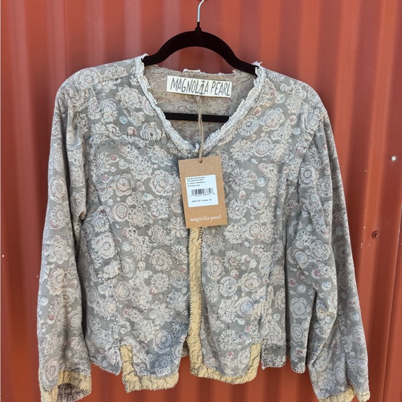 Magnolia Pearl Blockprint Sirsi Jacket Gumdrop NWT - Picture 6 of 16